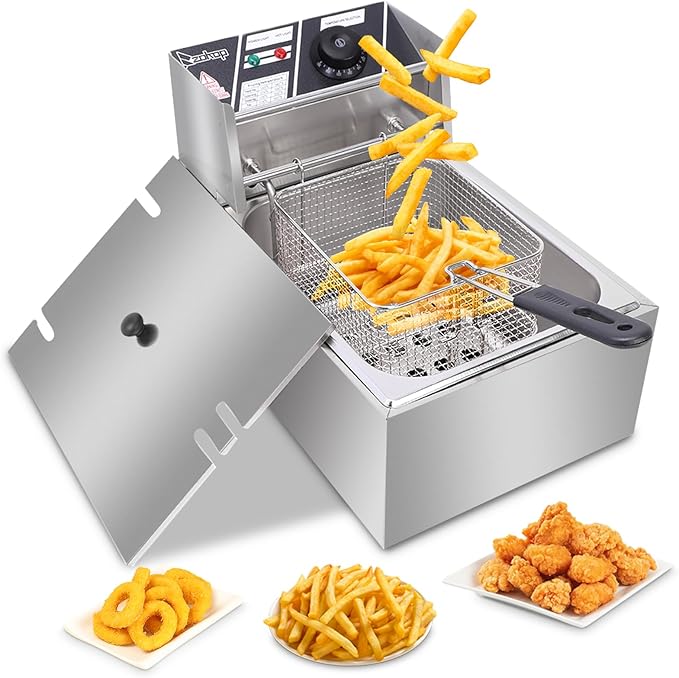 FryPro 6L – Frituras crujientes y abundantes para toda la familia