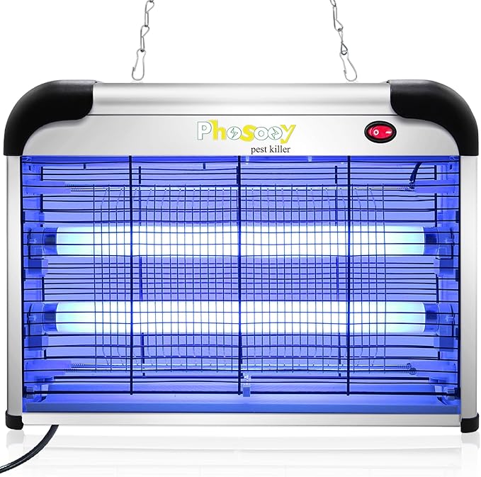 Lámpara Eléctrica Atrapa Insectos – Eliminación UV – Hogar libre de mosquitos todo el año