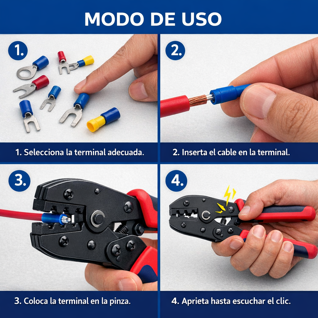 CrimpPro 1200 — El Kit Completo para Conectar Cables como un Profesional