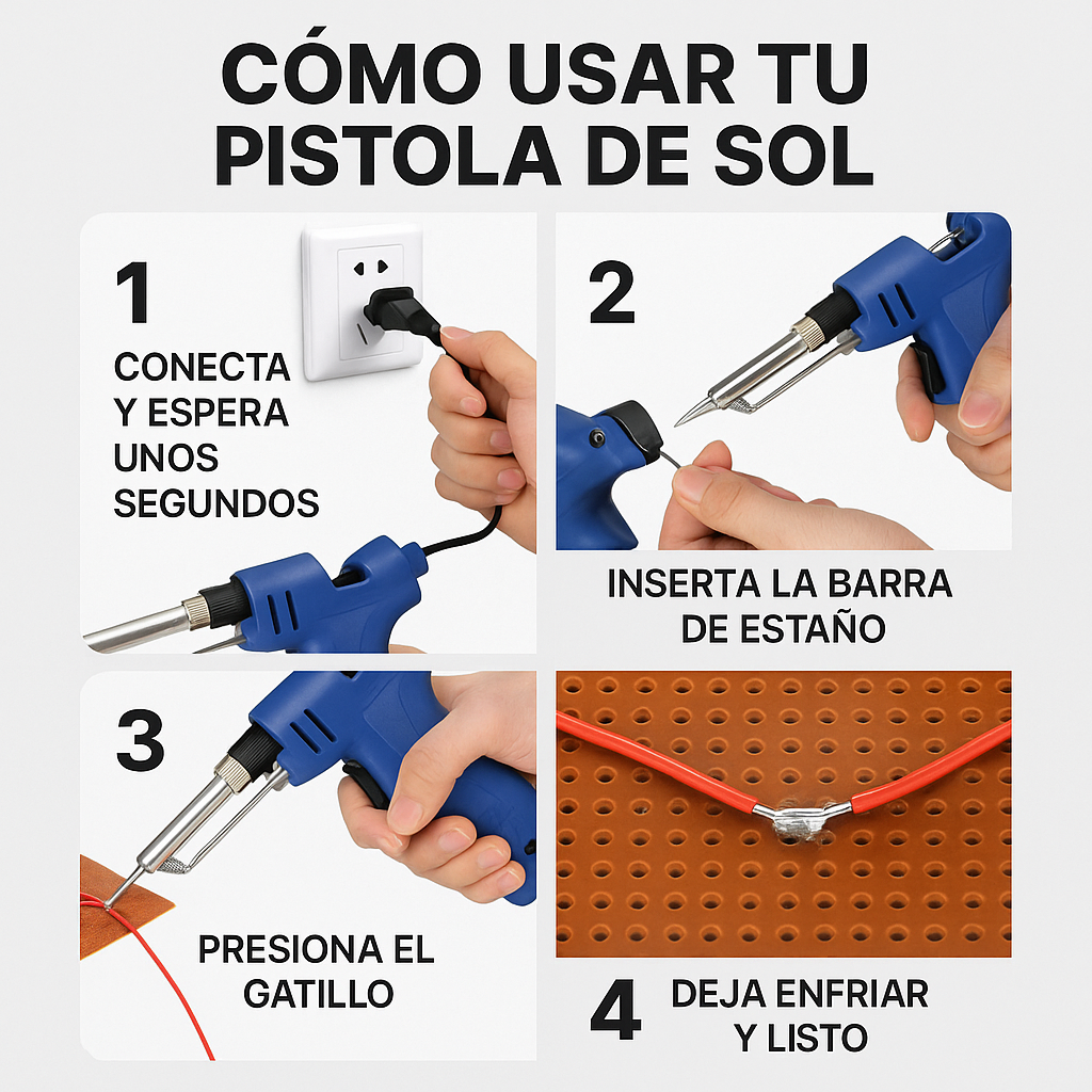 Kit Soldador 60W – Reparación Precisa – Ahorra en Técnicos Desde Hoy