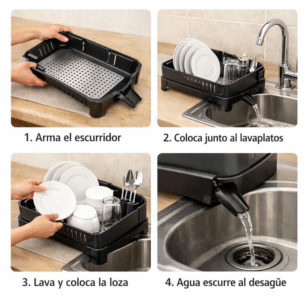 BowlRack Pro - Seca y Organiza Tu Cocina Sin Esfuerzo