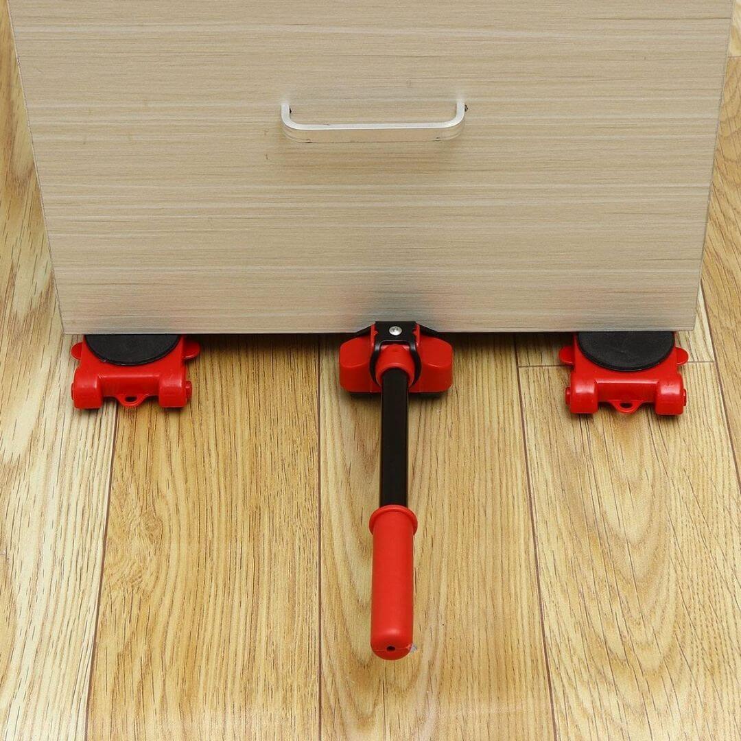 Kit Movedor de Muebles – Eleva y Desliza – Mueve muebles pesados sin dolor en minutos