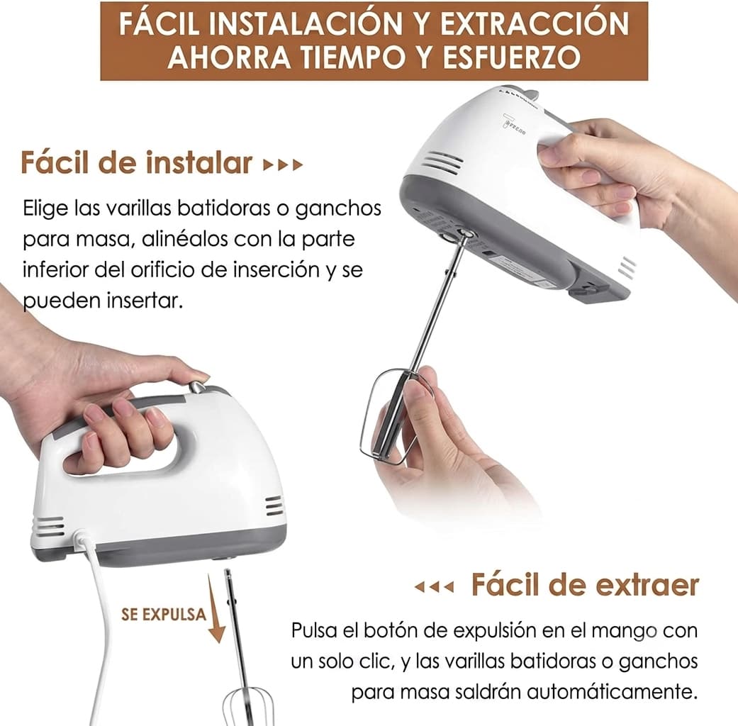 MixPro 2en1 — Bate, Tritura y Prepara Sin Cansarte