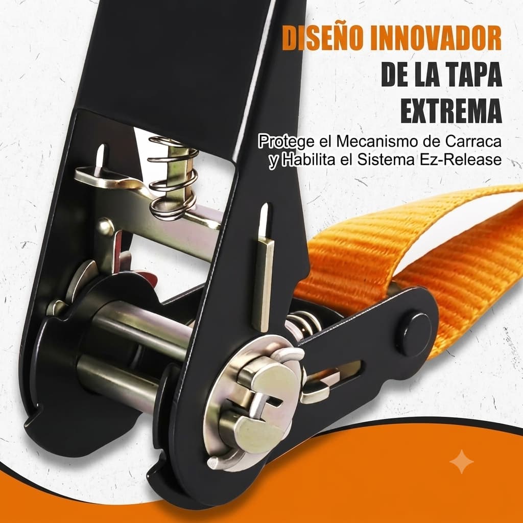 CargoFix Pro — 4 Eslingas que Aseguran tu Carga sin Que Nada se Mueva