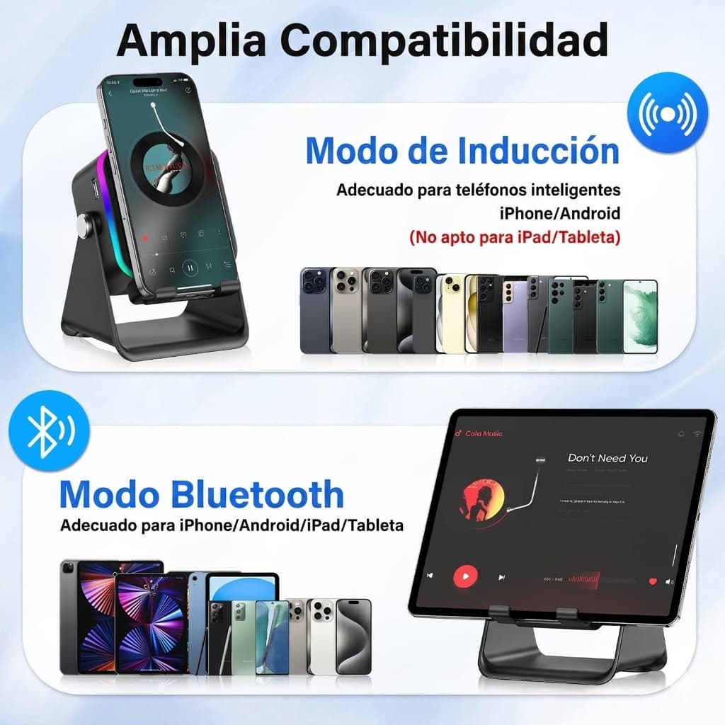 SoundBase 5en1 — Tu Música, Tu Carga y Tu Luz en Un Solo Lugar