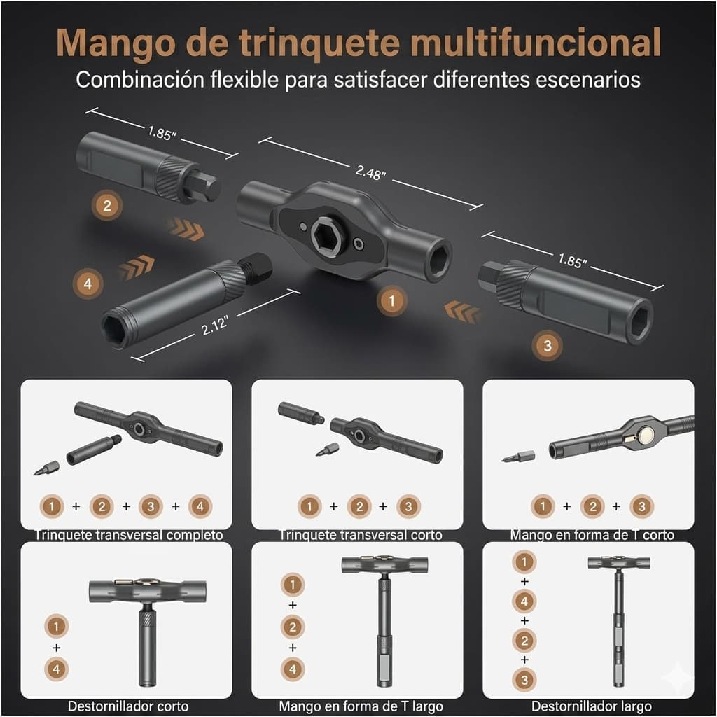 Destornillador Magnético 24 en 1 - 40% OFF