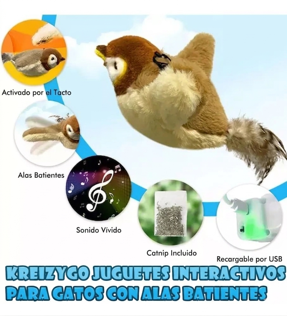 GarraPro — El Juguete que Mantiene a tu Gato Activo y Feliz Todo el Día