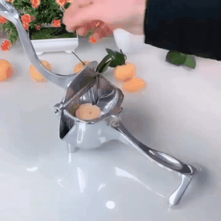 Exprimidor Manual Metálico – Extrae Jugo – Jugo fresco en minutos todos los días