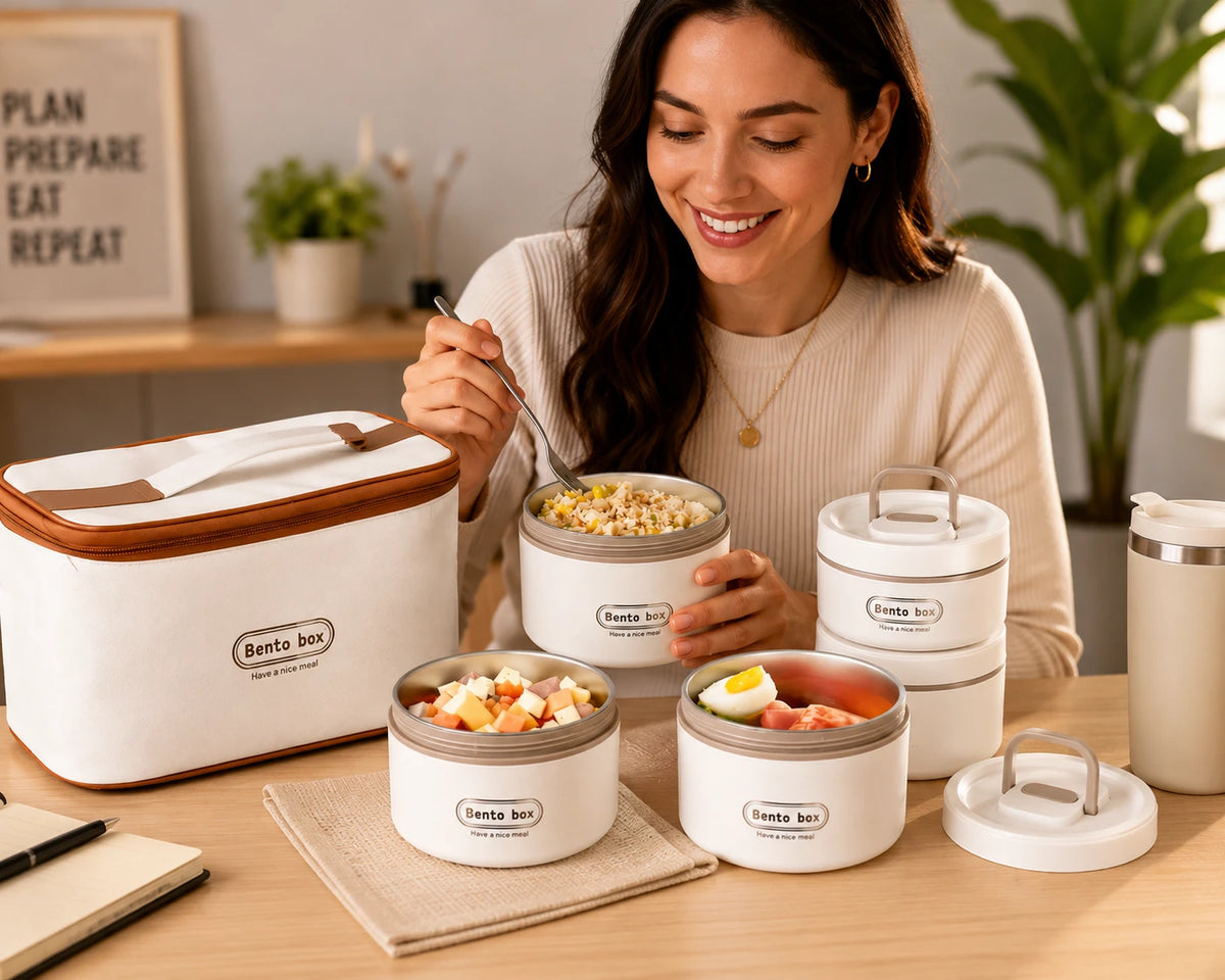 NutriBox4 - Las 4 Loncheras que Organizan tu Semana