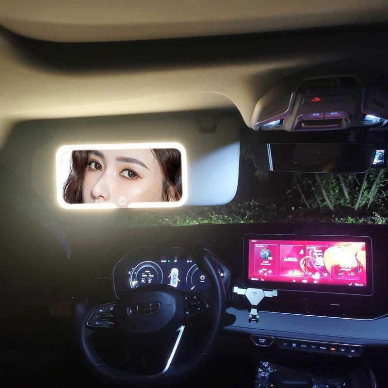 Espejo LED para Auto – Maquillaje Preciso – Arréglate Perfecto en Minutos
