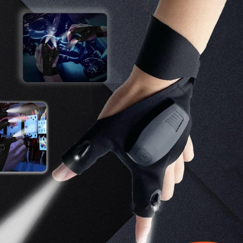Guantes Linterna LED – Iluminación Manos Libres – Ve y trabaja seguro desde el primer uso