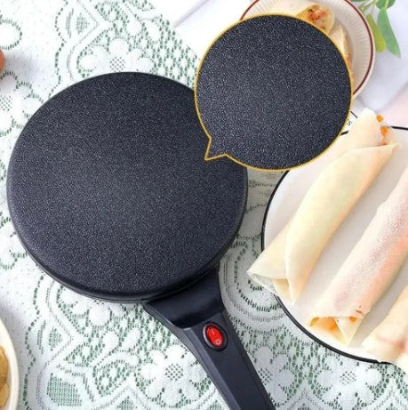 Crepera Eléctrica Portátil – Crepes Perfectos – Resultados Dorados en Segundos