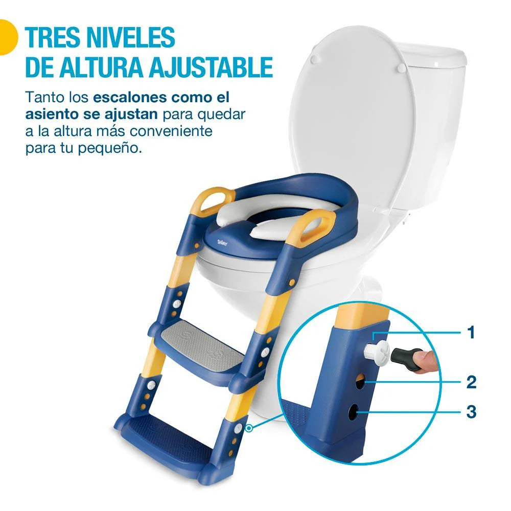 Asiento Escalera Infantil - Entrenamiento Seguro - Independencia en Semanas