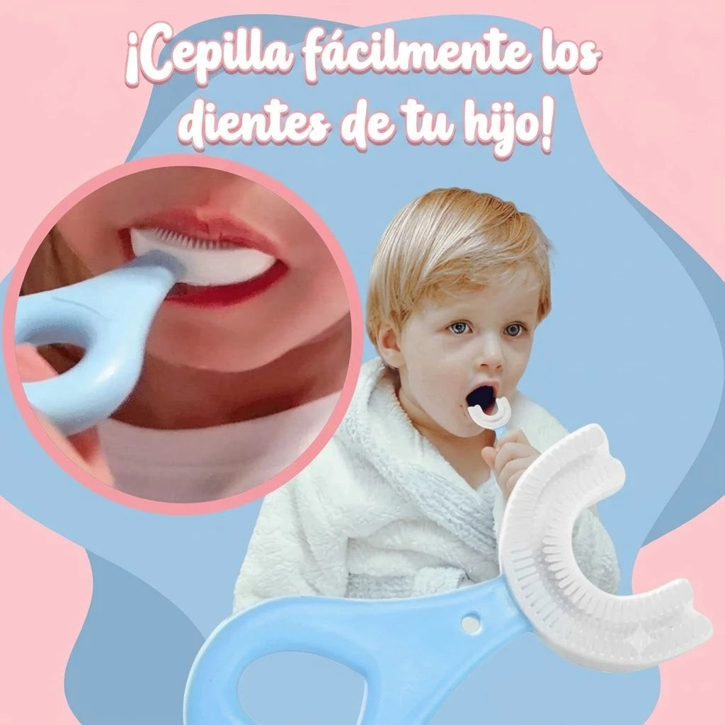 SonriKids U - Cepillado Fácil y Completo 4x1