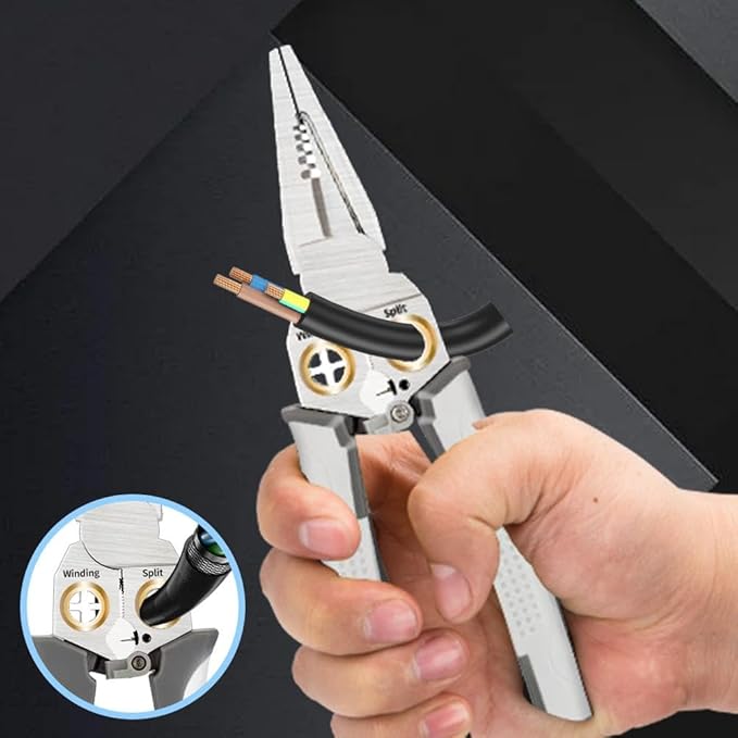Alicate Multifuncional Pelacable – Corta y Pela Cables – Regala Precisión en Minutos