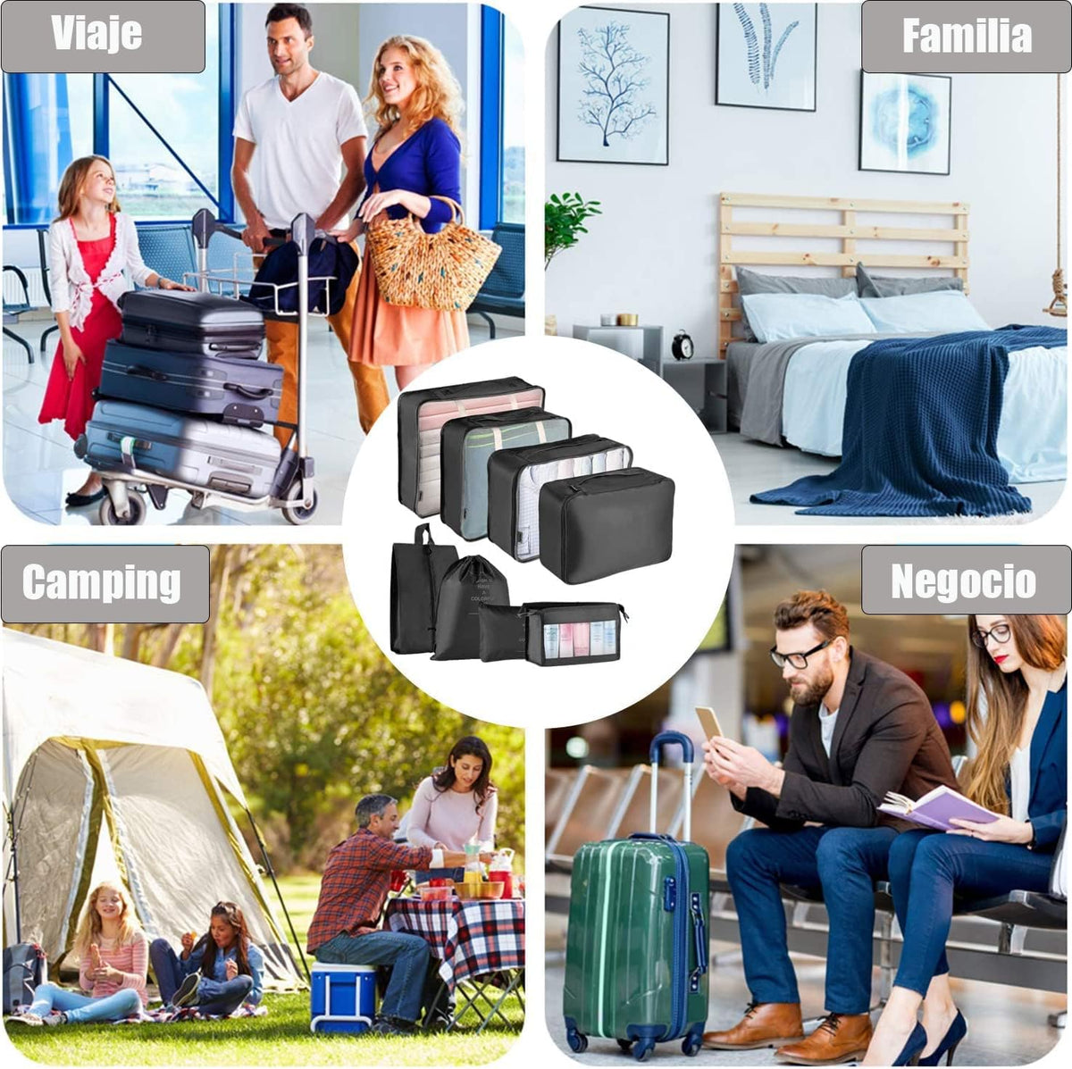 PackViaje Pro - Ordena tu maleta en minutos, viaja sin estrés