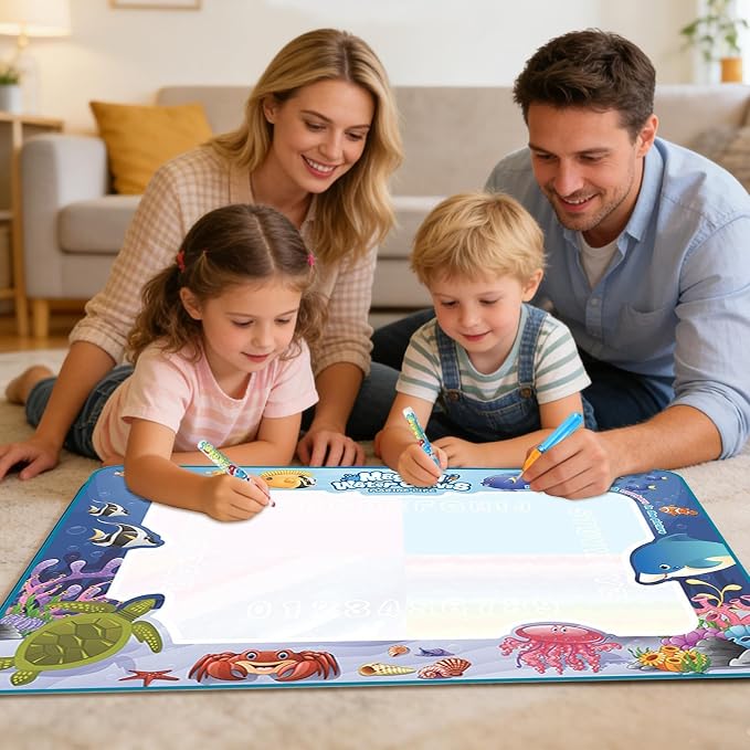 AquaDraw Kids — Diviértete dibujando sin manchas ni desorden