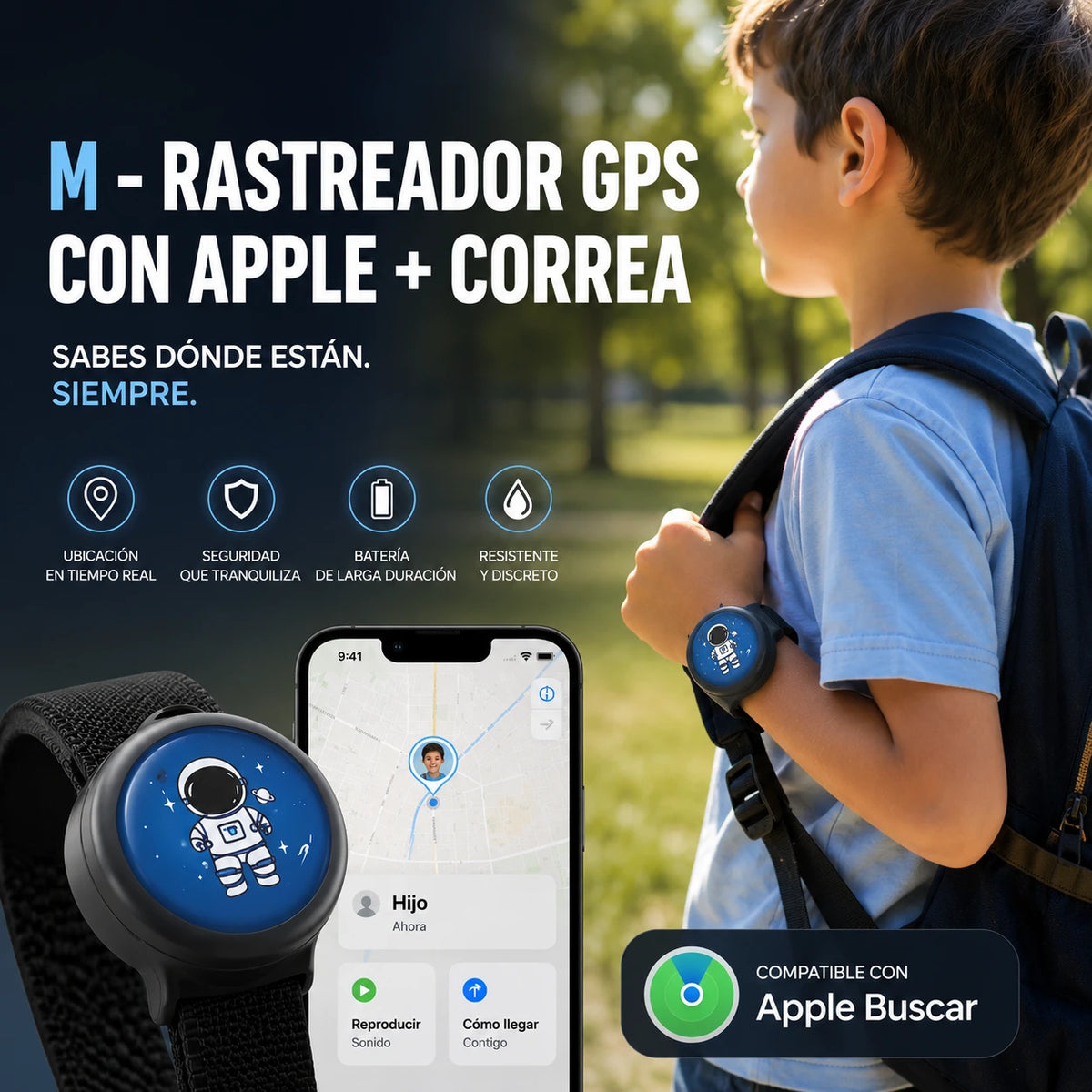 KidSafe - Encuentra a tu hijo en segundos