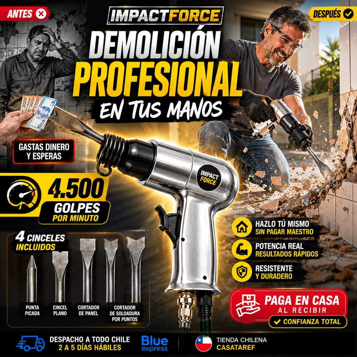 ImpactForce - Demolición Profesional en Tus Manos