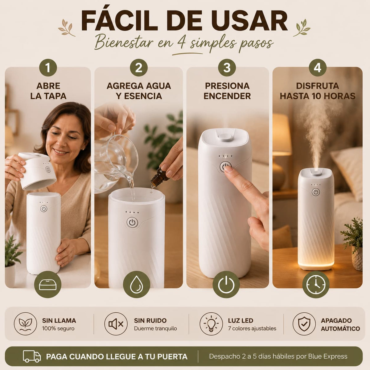 AromaZen — Transforma tu hogar en un spa en minutos