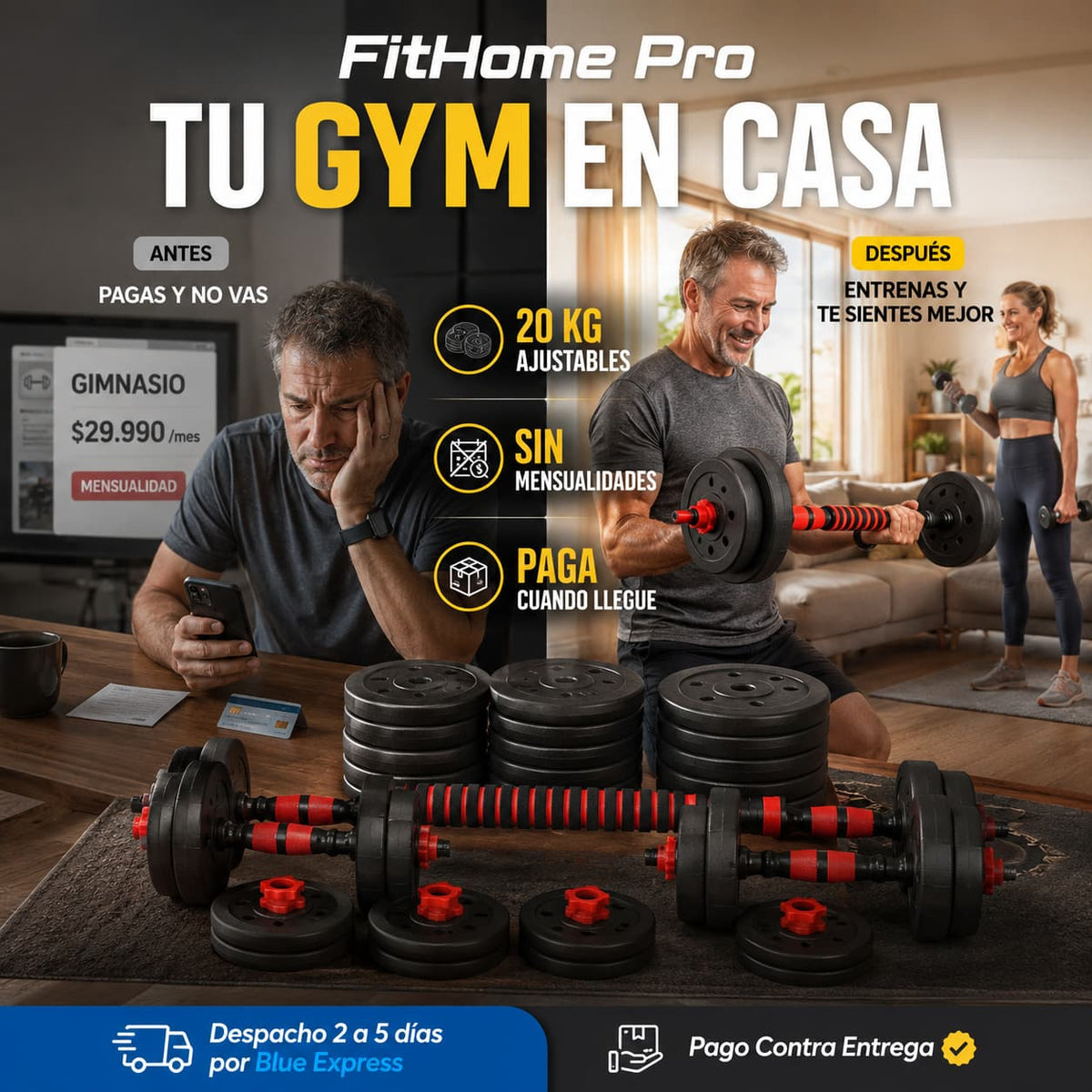 FitHome Pro — Tu Gym Completo en Casa