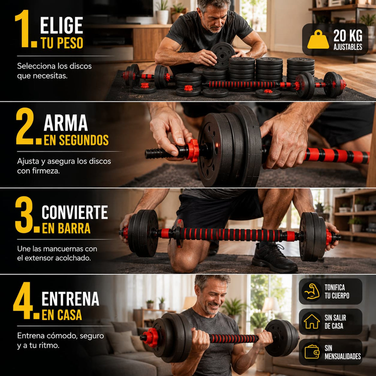 FitHome Pro — Tu Gym Completo en Casa