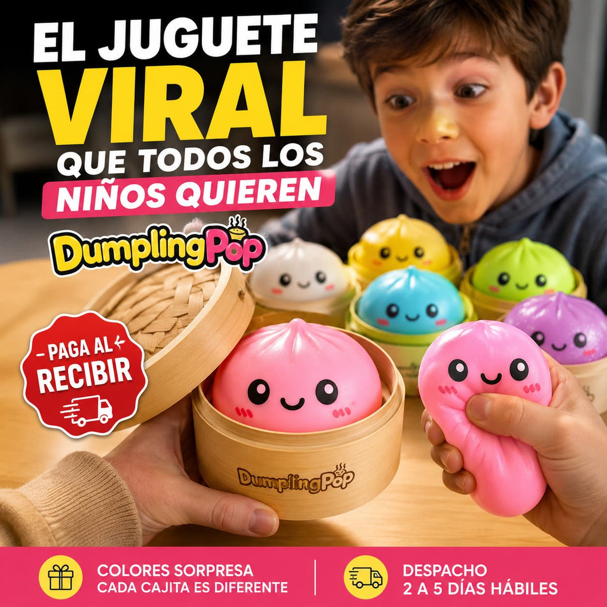 DumplingPop — El Juguete Viral que Todos los Niños Quieren
