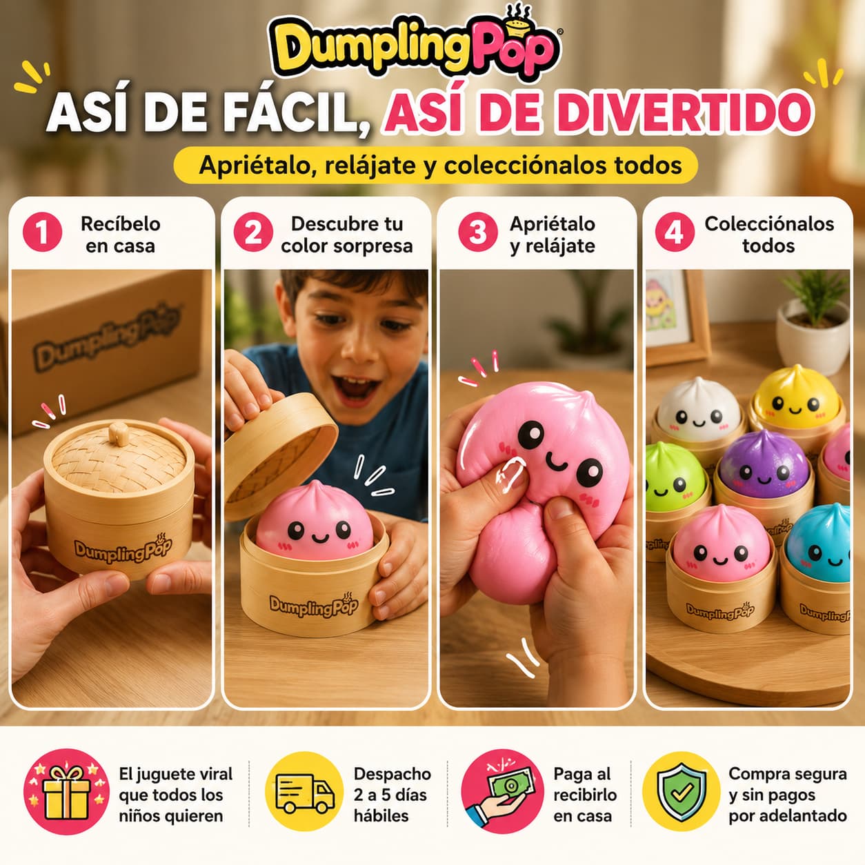 DumplingPop — El Juguete Viral que Todos los Niños Quieren