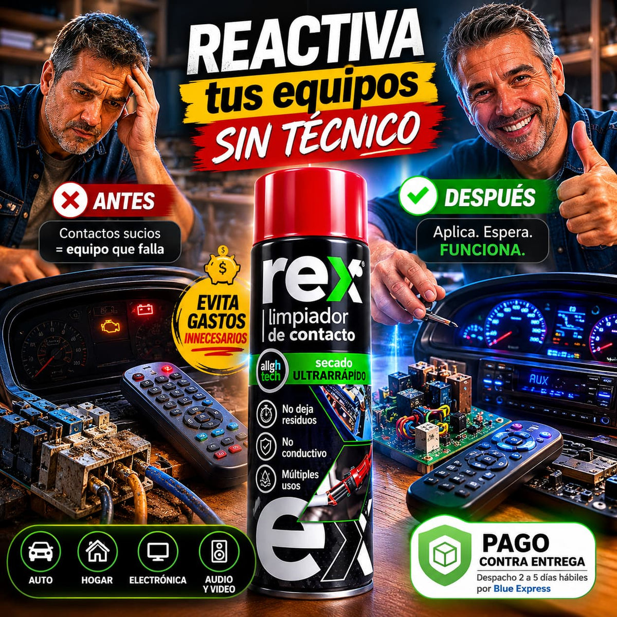 ContactFix Pro — Reactiva tus equipos sin gastar en técnico
