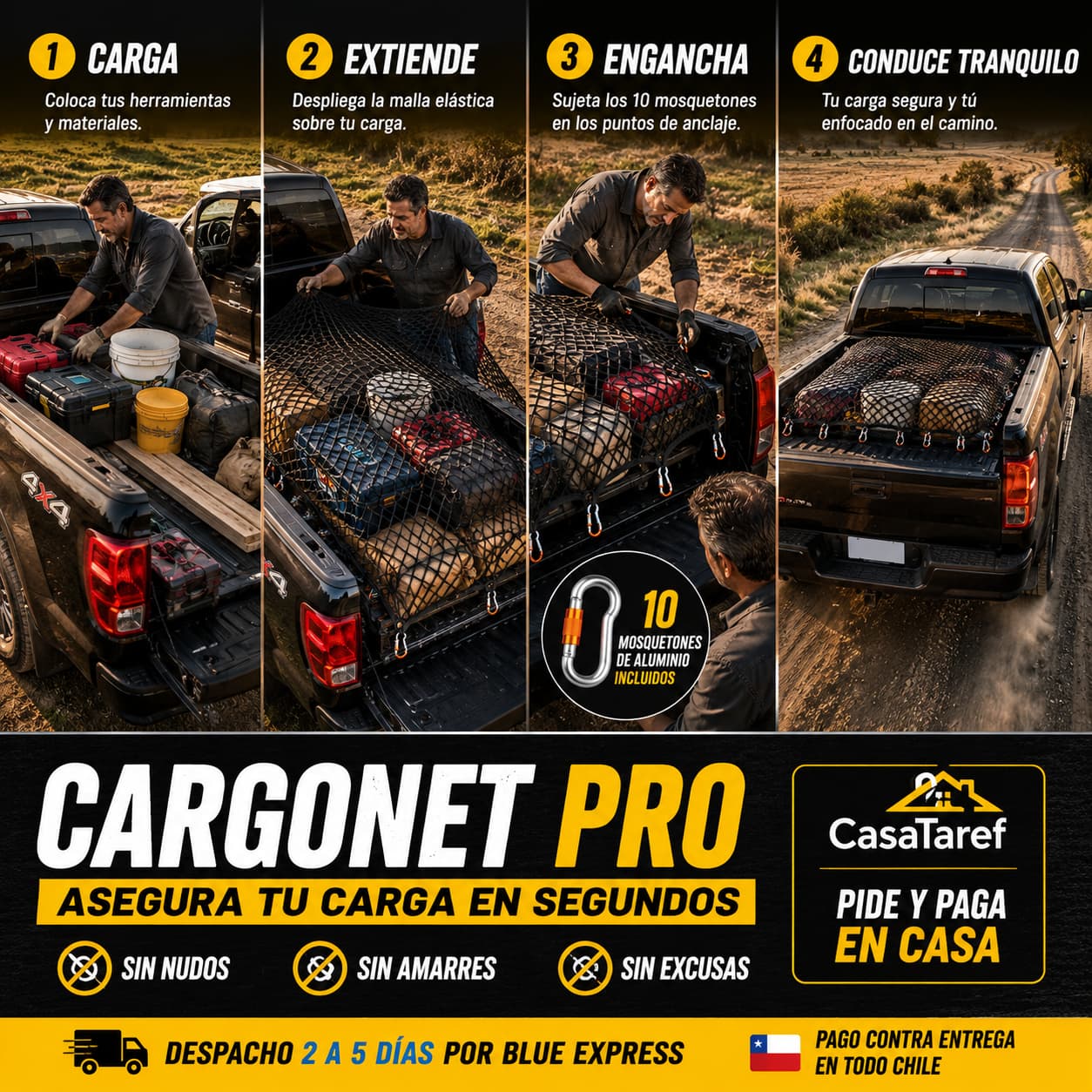CargoNet Pro — Asegura tu Carga y Llega sin Perder Nada