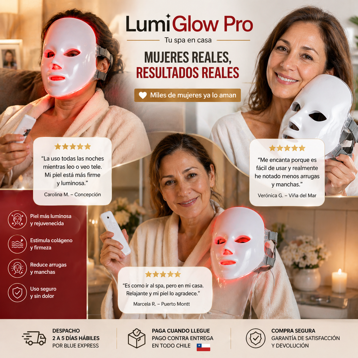 LumiGlow Pro - Rejuvenece tu Piel desde Casa