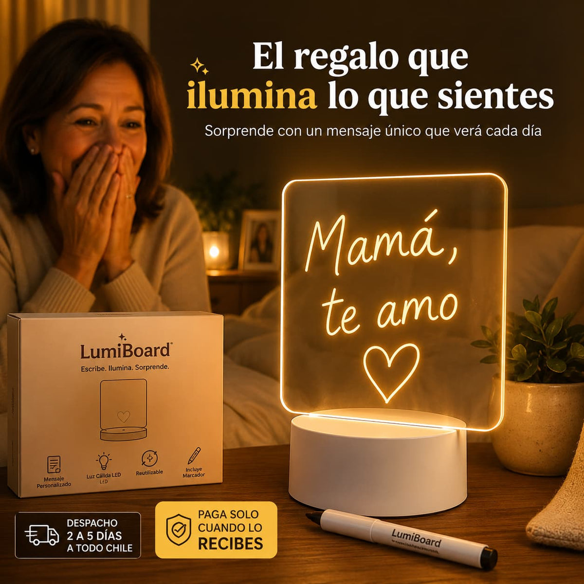 LumiBoard – El Regalo que Ilumina y Sorprende