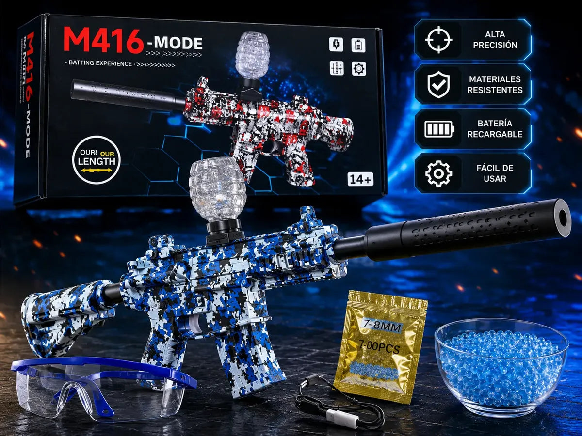 BattleShot M416 — El Regalo que Van a Querer Jugar Todo el Día