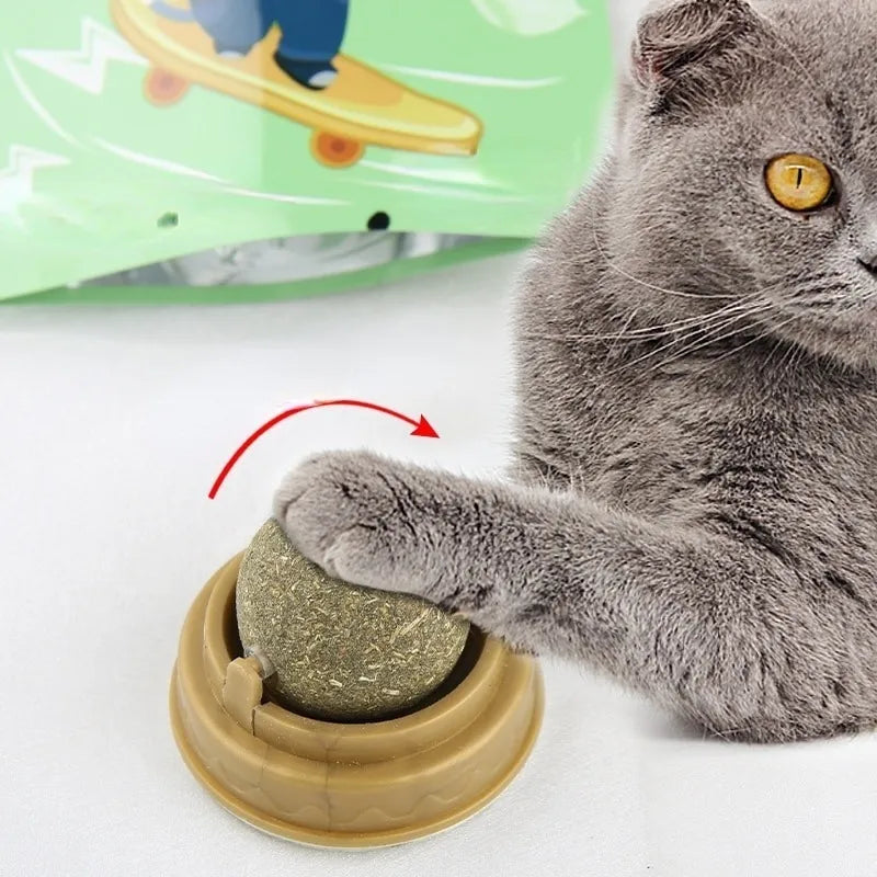Bola Catnip Natural - Estimula y Entretiene - Diversión y Bienestar en Minutos