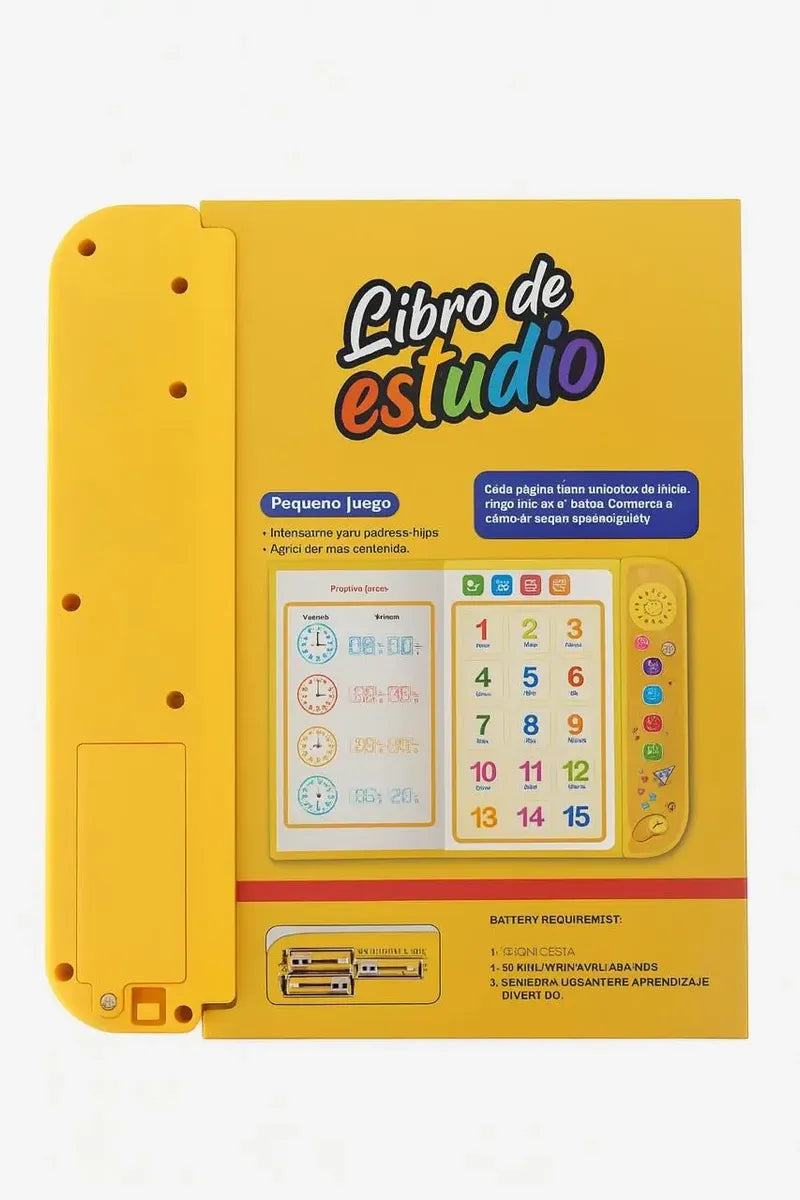 LectoKids - El Libro que Enseña Letras y Números Jugando