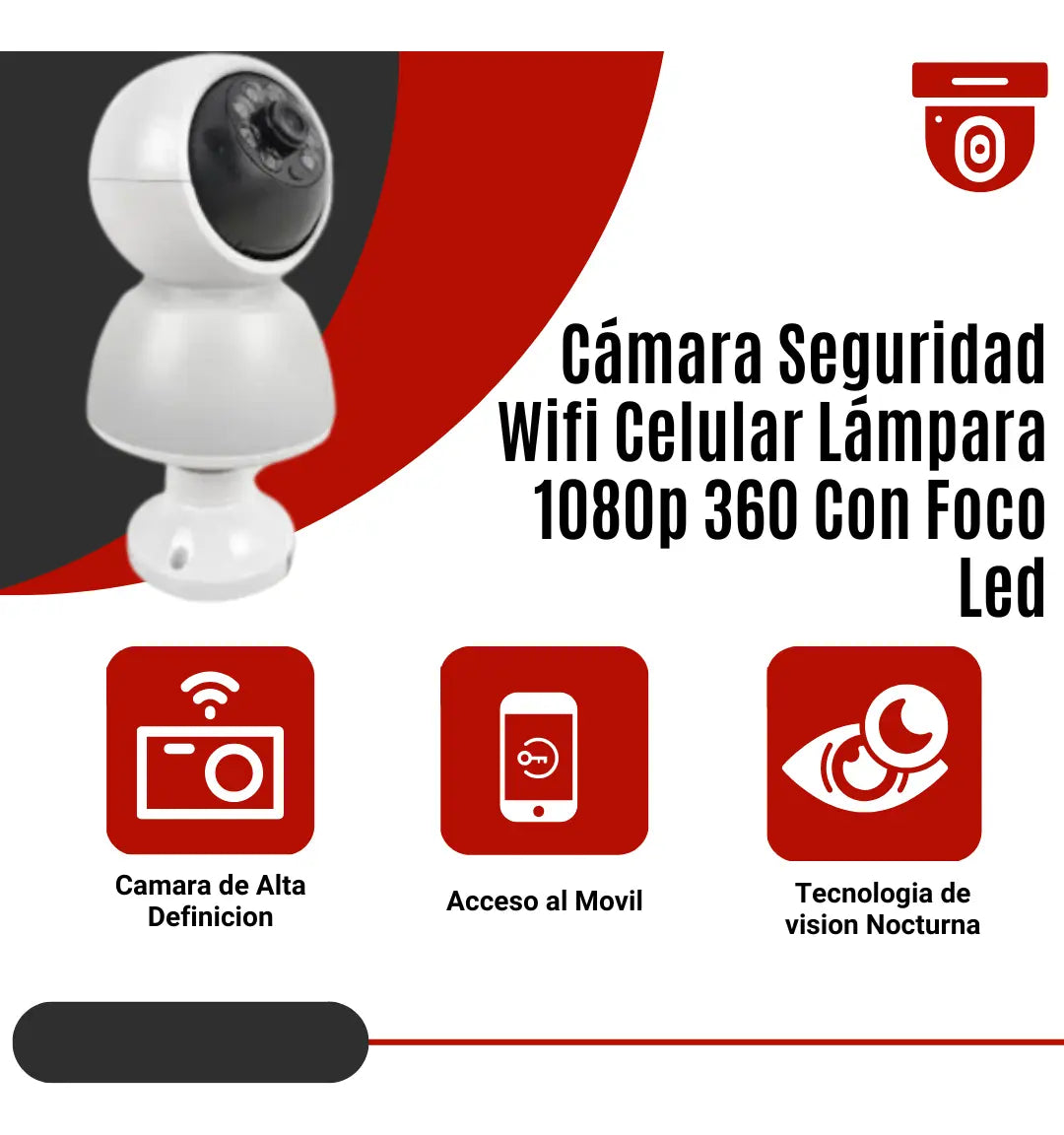 VisionGuard Pro — Vigila tu hogar desde el celular, sin cables ni técnico
