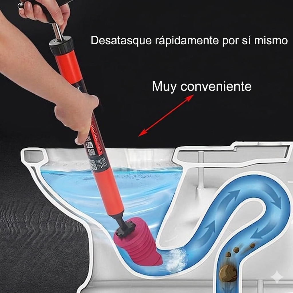 TurboSopapo Pro — Destapa Cualquier Cañería en Segundos