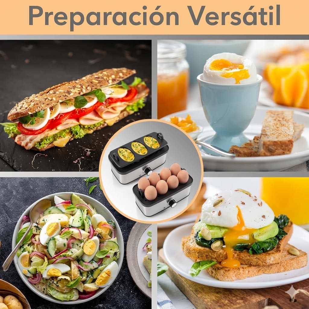 EggChef RAF - Tus Huevos Perfectos Sin Vigilar la Olla