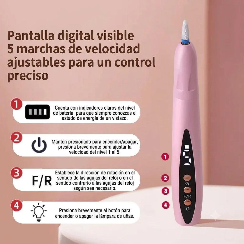 NailPro 4-en-1 — Manicura Profesional en Casa Sin Citas