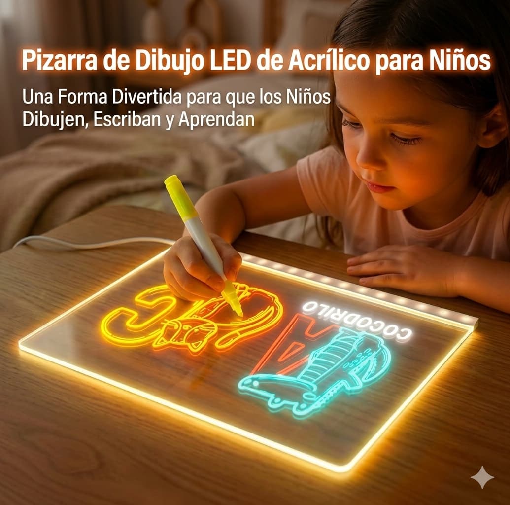 WOWI GlowBoard — El Pizarrón LED que Ilumina Tus Ideas