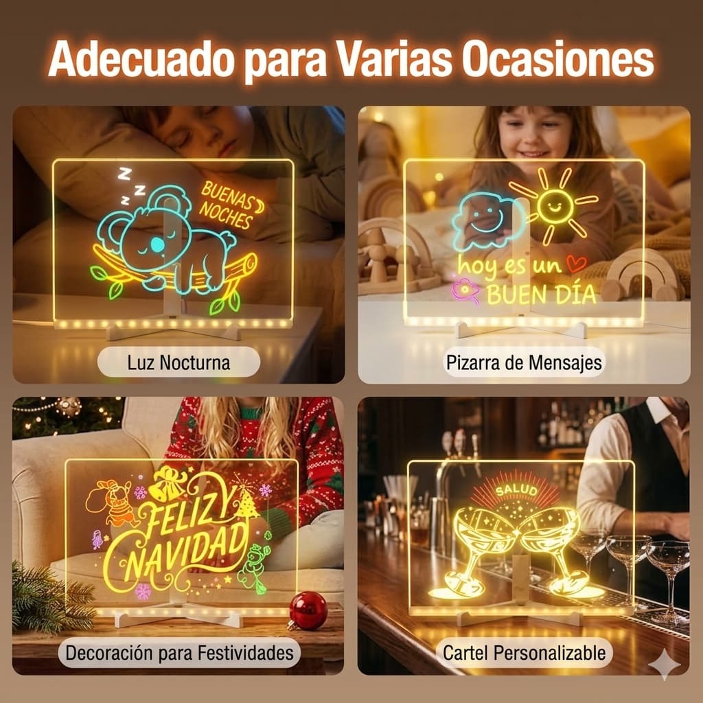 WOWI GlowBoard — El Pizarrón LED que Ilumina Tus Ideas
