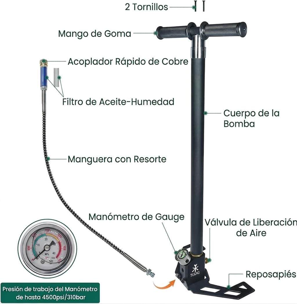 AirPump Pro — Llena tu tanque PCP sin depender de nadie