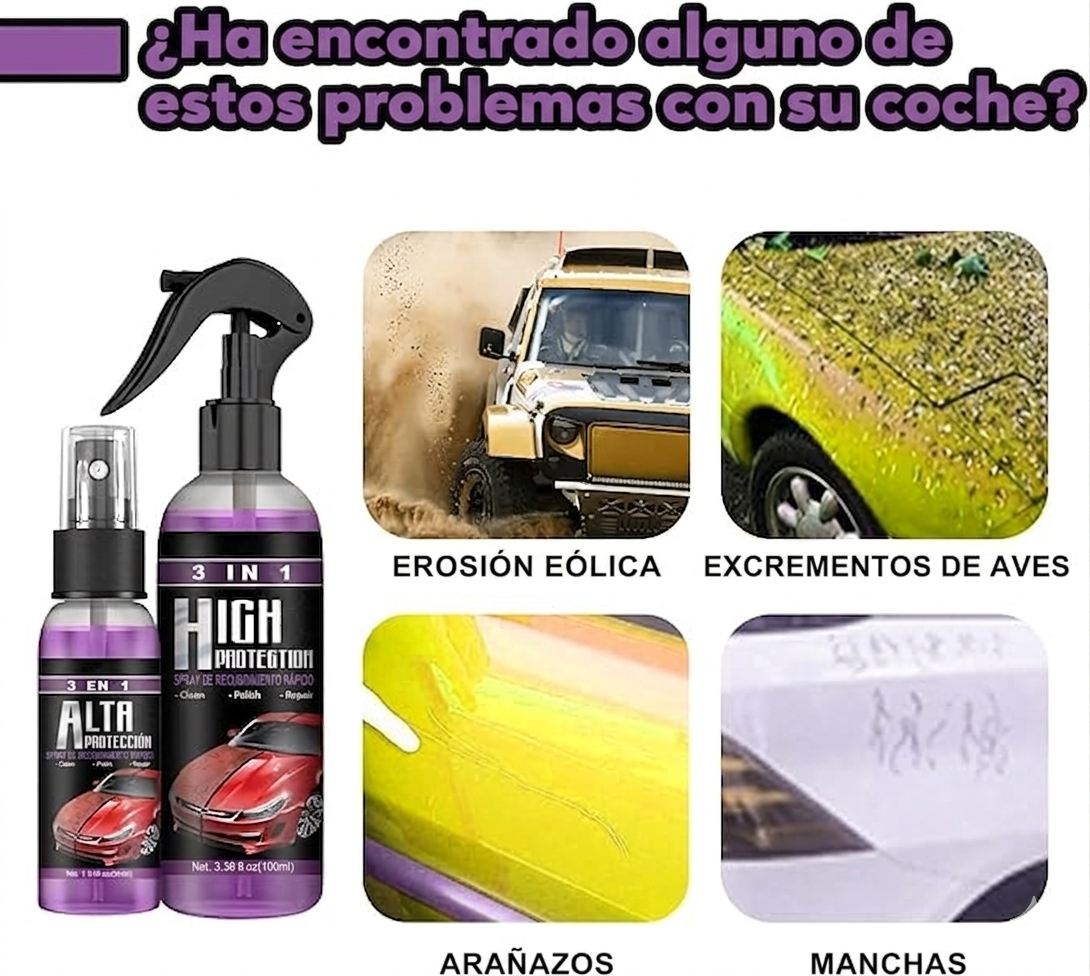ClearShield Pro — Visibilidad y Brillo Total para tu Auto