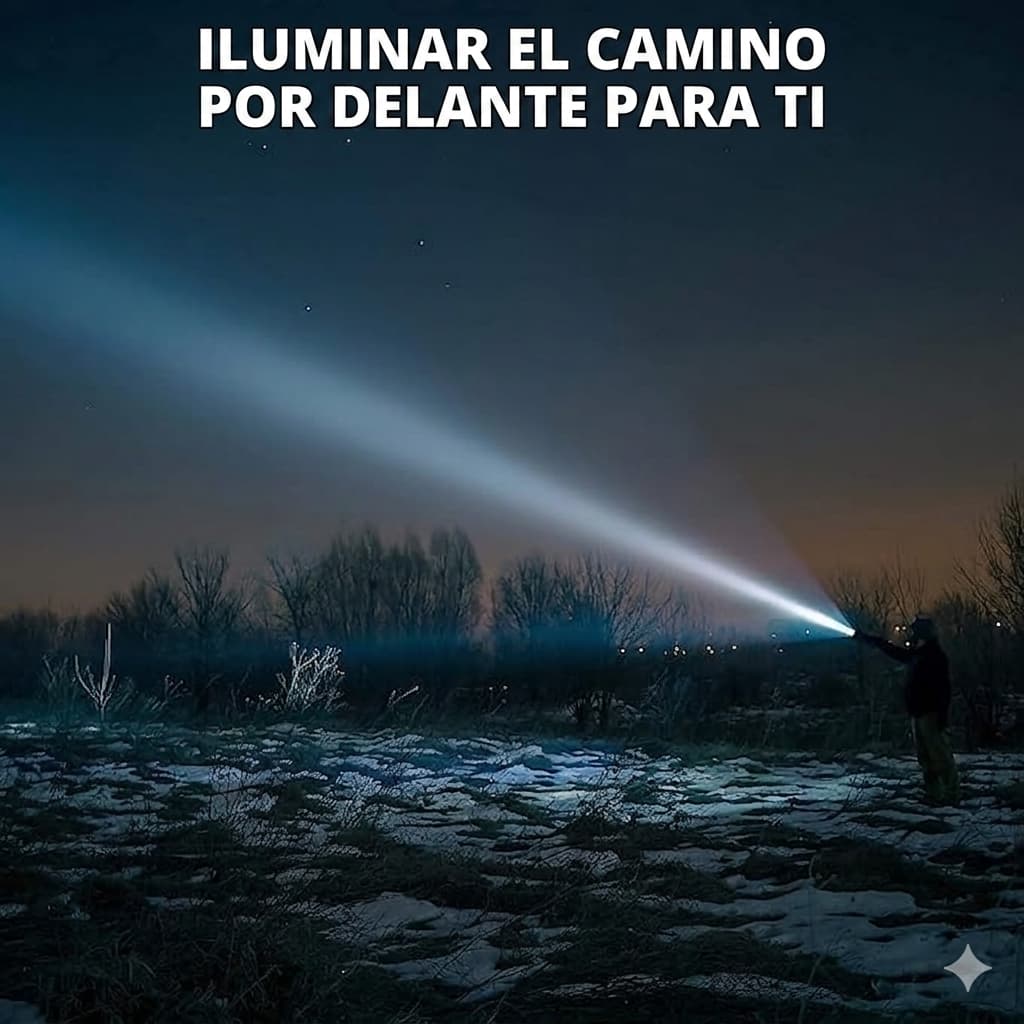 LumiForce Pro — Ilumina hasta 1.000 metros con una sola linterna