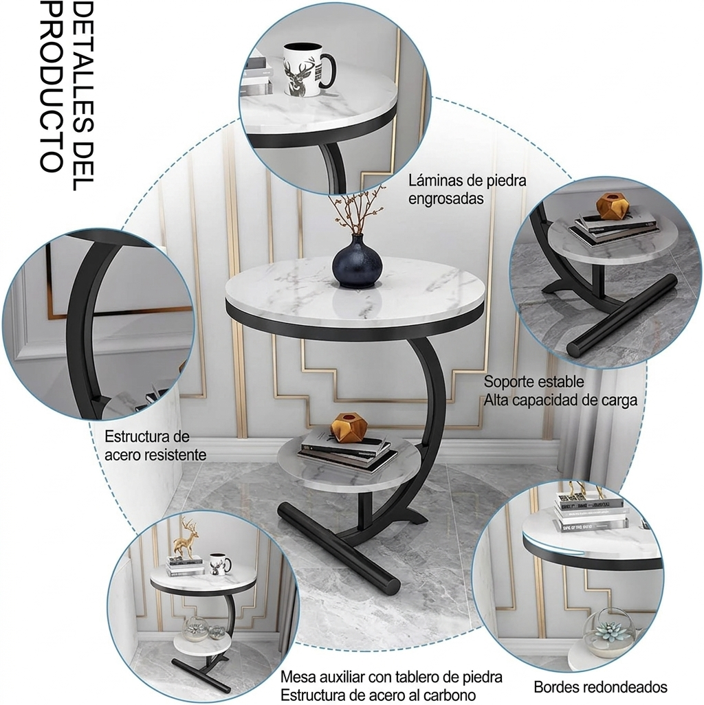 NestStyle — La Mesa Auxiliar que Transforma tu Rincón en un Espacio con Estilo