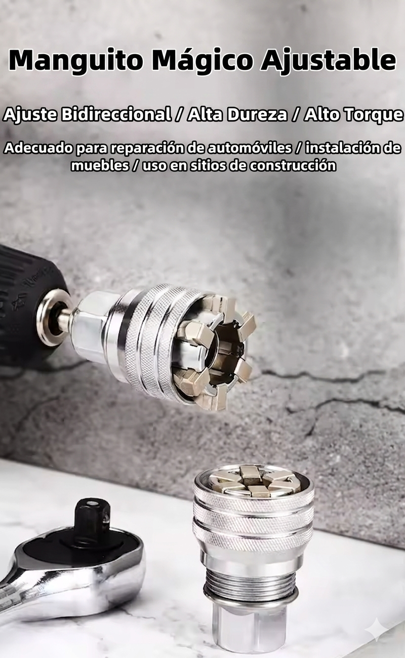 GripFlex Pro — La Llave que Reemplaza Todo Tu Juego de Herramientas