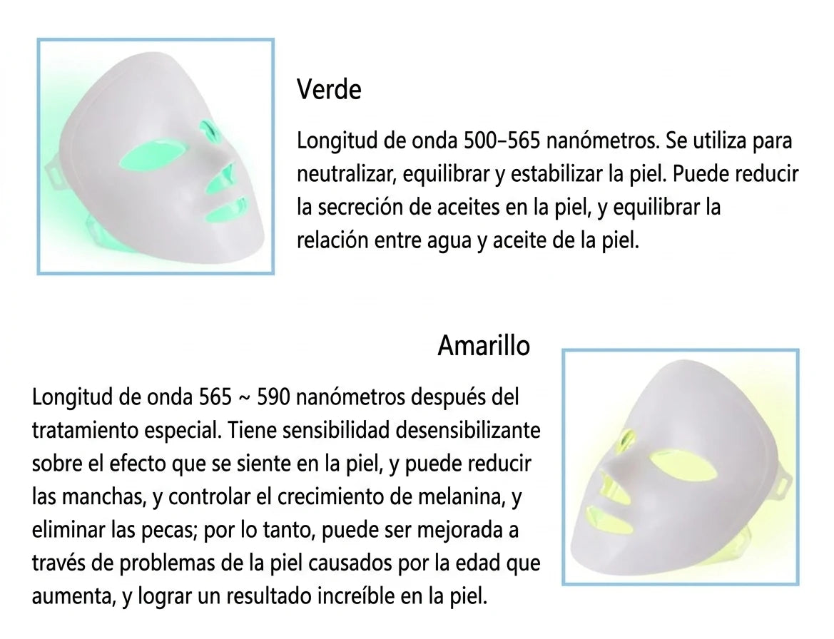 LumiFace - Rejuvenece tu Piel en Casa con Luz LED