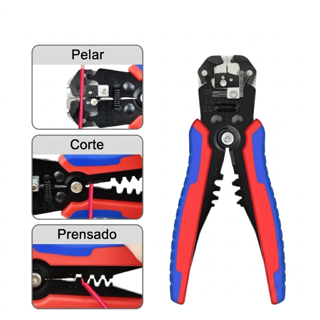CrimPro — Crimpa y Pela Cables Perfecto en Segundos