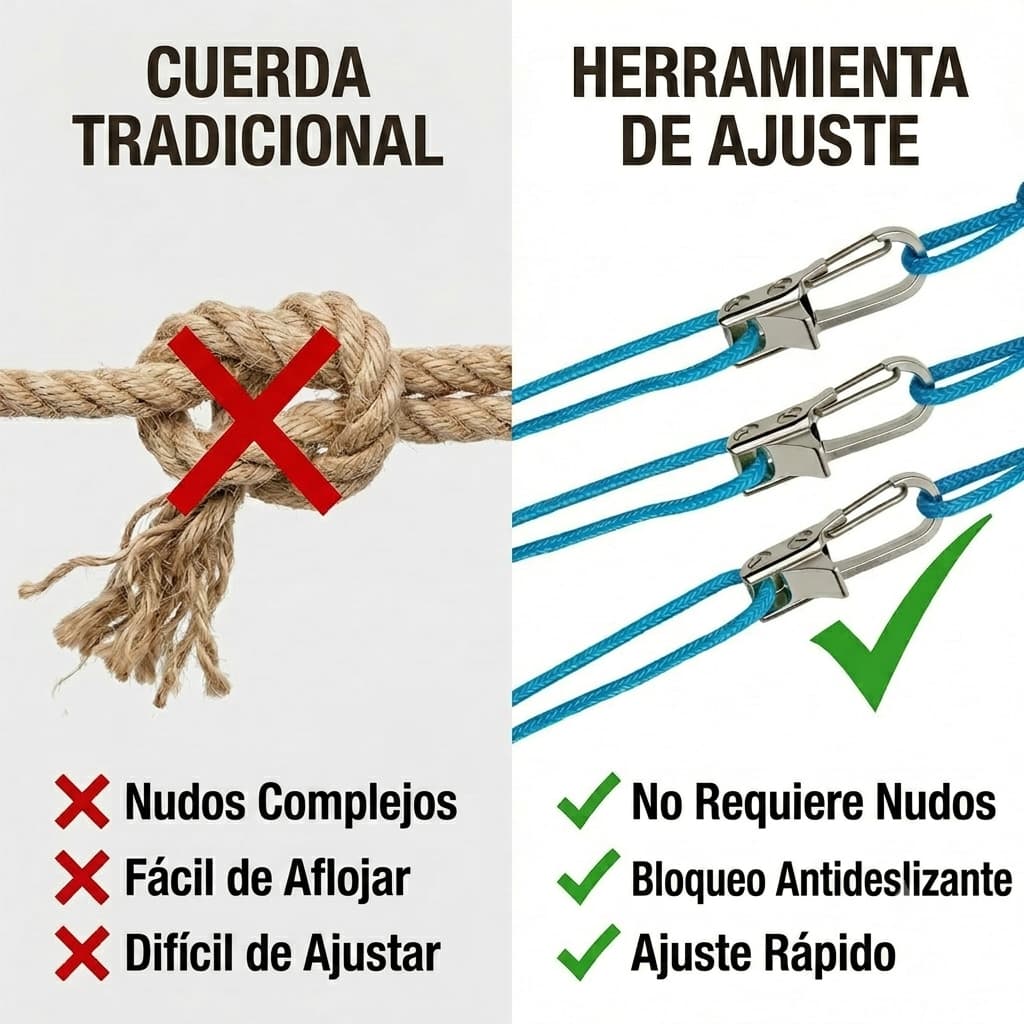 TensaPro - Arma tu carpa en segundos, sin nudos ni problemas
