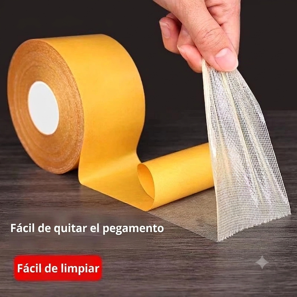 GripMax Pro — Pega Todo Sin Clavos Ni Tornillos: 50 Metros Incluidos